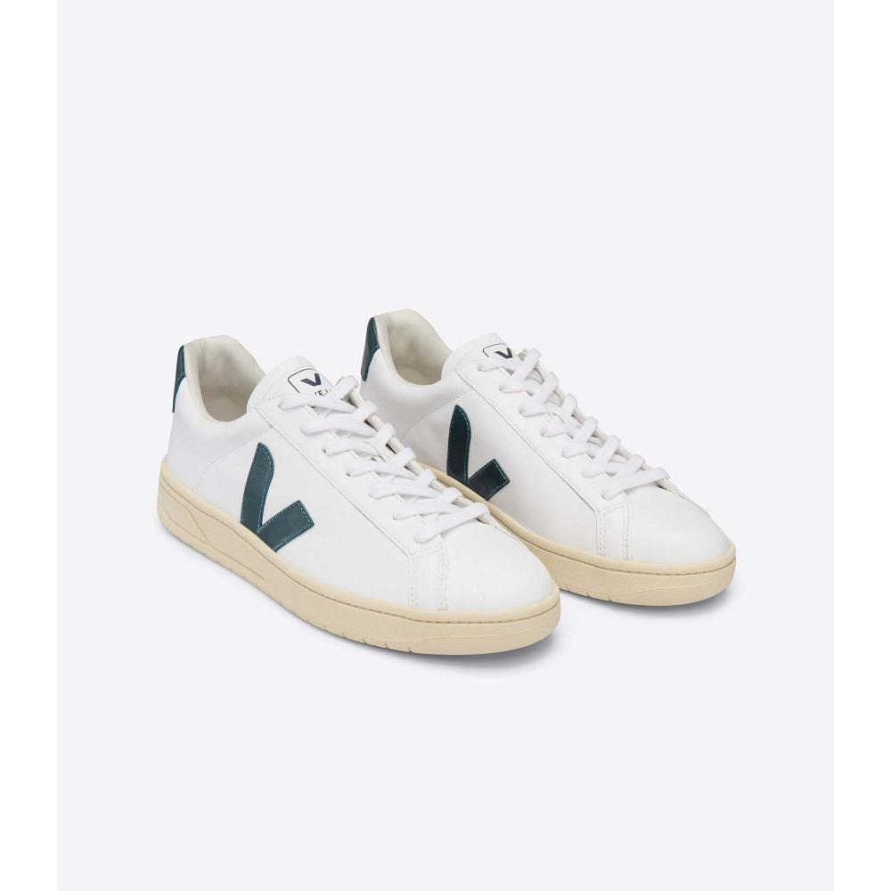 Men's Veja URCA CWL Sneakers White/Green | SG 316OKI